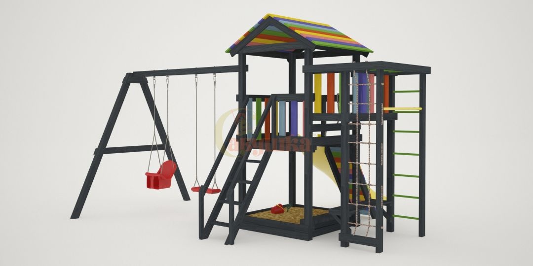 Детская площадка Савушка 5 BLACK